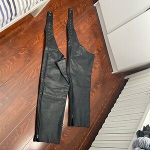 Leather chaps